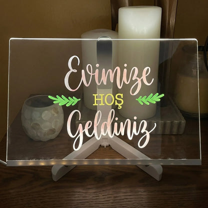 LED Işıklı Yazı Tahtası
